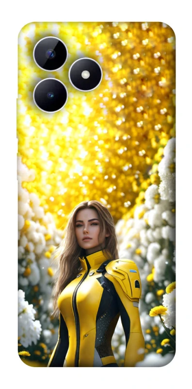 Чохол на Realme Note 50 5G Cyber space girl ver.2 фото 1 з 1