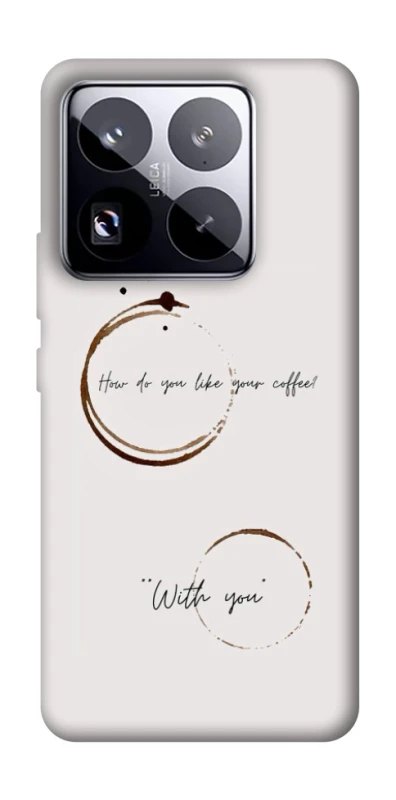 Чохол на Xiaomi 15 Pro Coffee with you фото 1 з 1