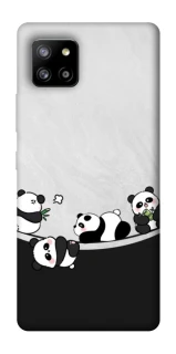 Чехол на Samsung Galaxy A42 5G Four pandas фото 1 из 1