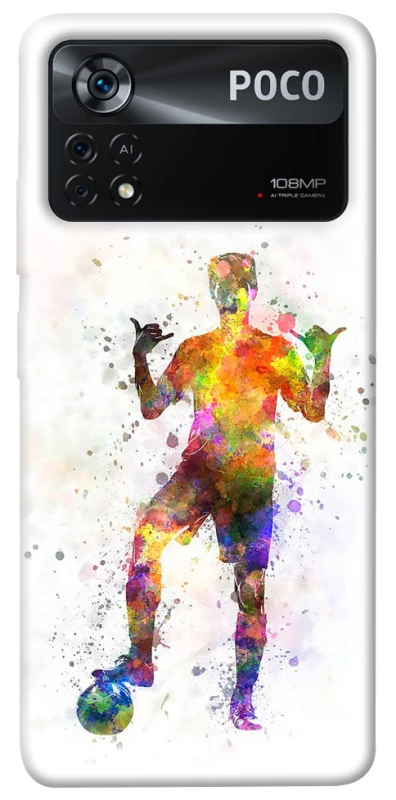 Чохол на Xiaomi Poco X4 Pro 5G Football Player v3 фото 1 з 1