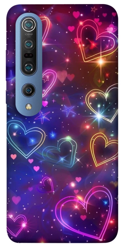 Чохол на Xiaomi Mi 10 / Mi 10 Pro Drawn hearts фото 1 з 1