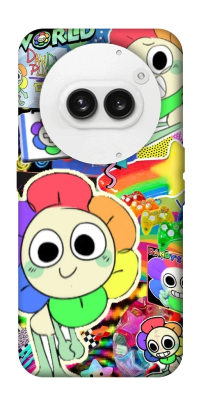 Чехол на Nothing Phone (2a) Dandy world collage фото 1 из 1