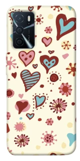 Чехол на Oppo A16s / A16 Pretty hearts фото 1 из 1