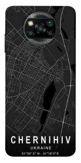 Чехол на Xiaomi Poco X3 NFC / Poco X3 Pro Chernihiv map фото 1 Чехол на Xiaomi Poco X3 NFC / Poco X3 Pro Chernihiv map фото 1 из 1