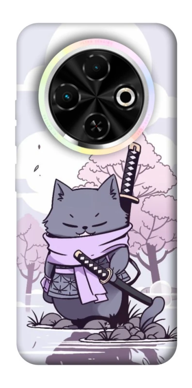 Чохол на TECNO Spark 30C Samurai cat фото 1 з 1