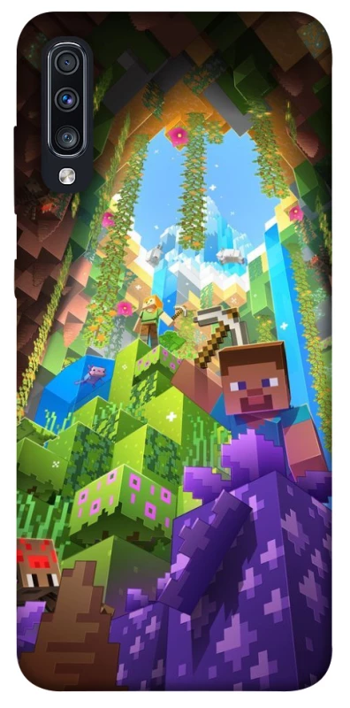 Чехол на Samsung Galaxy A70 (A705F) Minecraft forever фото 1 из 1