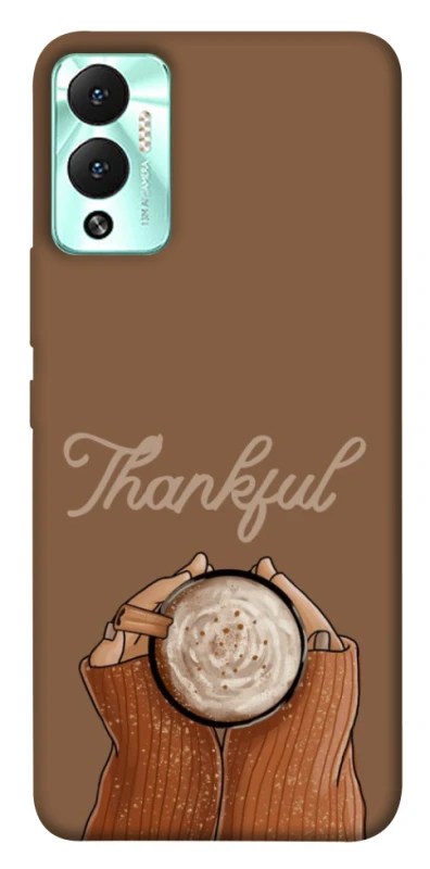 Чохол на Infinix Hot 12 Play Thankful coffee фото 1 з 1