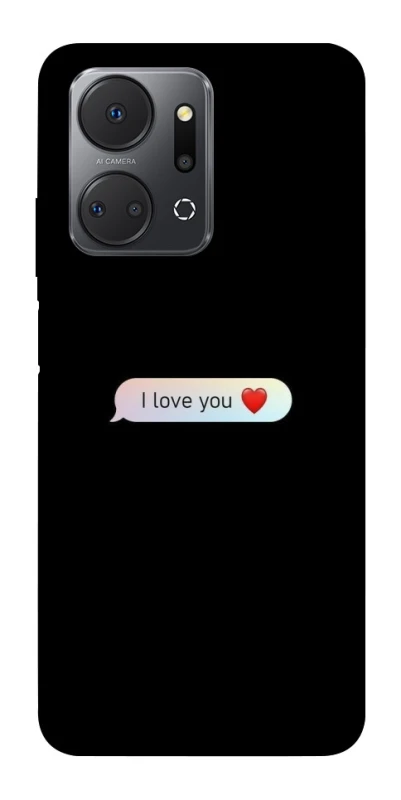 Чохол на Huawei Honor X7a Love aesthetic ver.10 фото 1 з 1