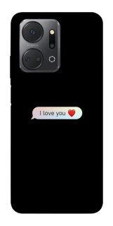 Чехол на Huawei Honor X7a Love aesthetic ver.10 фото 1 из 1