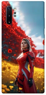 Чохол на Samsung Galaxy Note 10 Plus Cyber space girl ver.5 фото 1 з 1