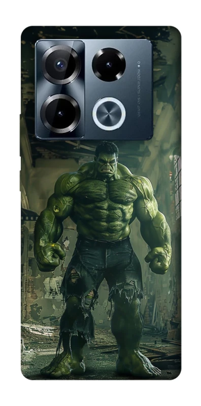 Чехол на Infinix Note 40 Pro 4G Angry Hulk фото 1 из 1