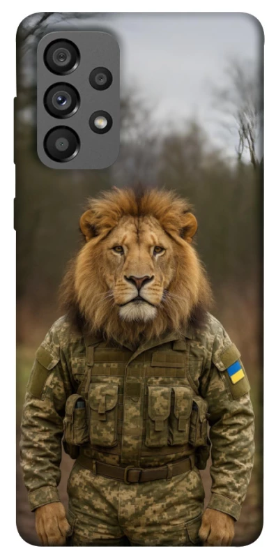 Чохол на Samsung Galaxy A73 5G Лев захисник фото 1 з 1