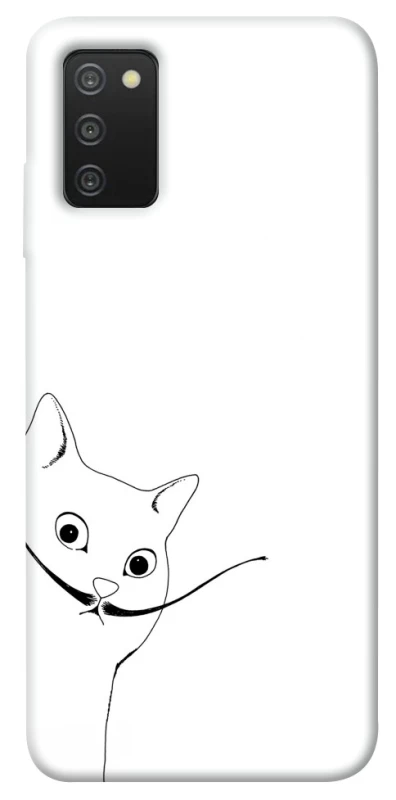 Чехол на Samsung Galaxy A03s Кот Дали фото 1 из 1