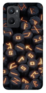 Чехол на Oppo A96 Огненые руны фото 1 из 1