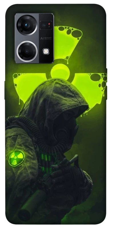 Чохол на Oppo Reno 7 4G Радіація v5 фото 1 з 1