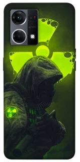 Чехол на Oppo Reno 7 4G Радиация v5 фото 1 из 1