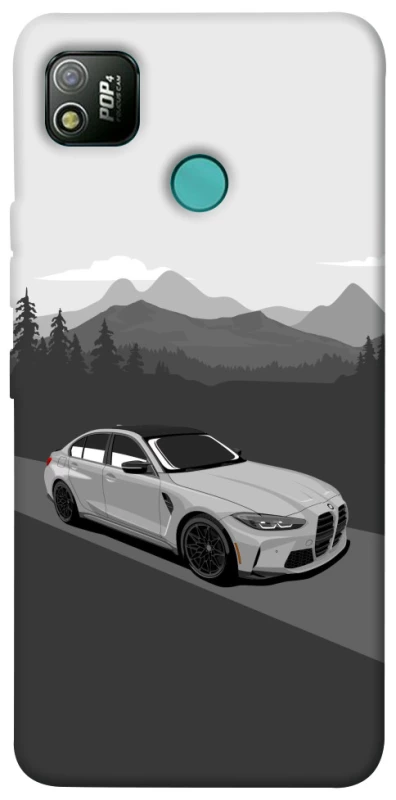 Чохол на TECNO POP 4 BMW grey v3 фото 1 з 1