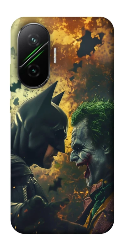 Чохол на Xiaomi Poco F7 Batman and the Joker фото 1 з 1