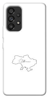 Чохол на Samsung Galaxy A53 5G Ukraine map фото 1 з 1
