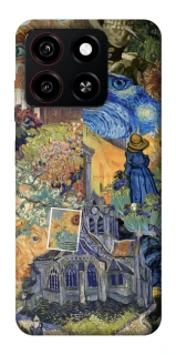 Чехол на ZTE Blade A35 4G Van Gogh collage фото 1 из 1