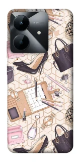 Чехол на Realme Note 60x Fashion collage ver.9 фото 1 из 1