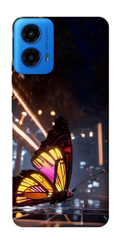 Чохол на Motorola Moto G45 Cyber butterfly фото 1 з 1