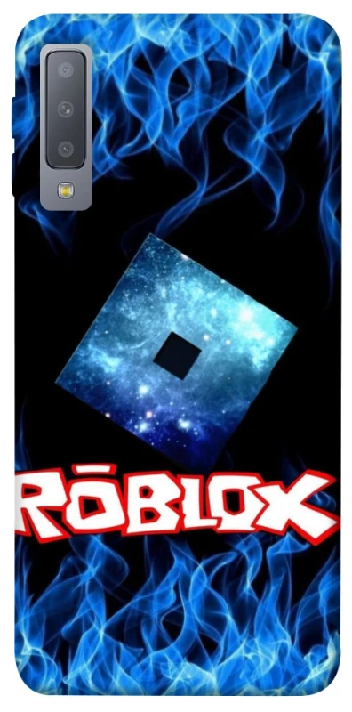 Чохол на Samsung A750 Galaxy A7 (2018) Roblox Galaxy Flame Logo фото 1 з 1