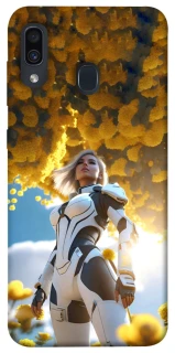 Чохол на Samsung Galaxy A20 / A30 Cyber space girl ver.3 фото 1 з 1