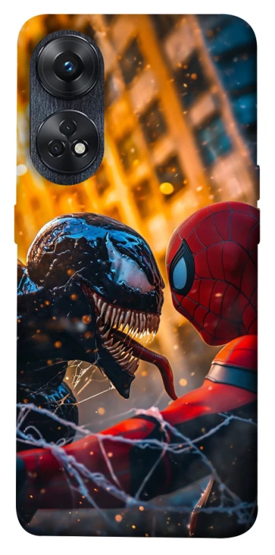 Чохол на Oppo Reno 8T 4G Venom vs Spiderman фото 1 з 1