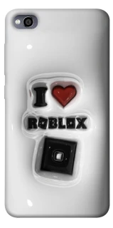 Чохол на Xiaomi Redmi 4a I love Roblox фото 1 з 1