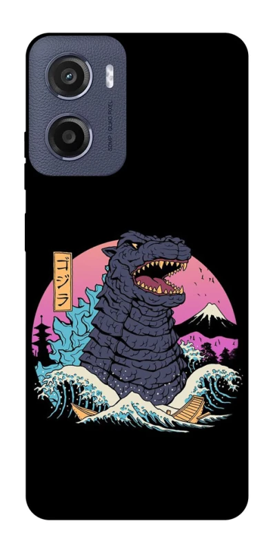 Чехол на Motorola Moto E15 Годзила фото 1 из 1
