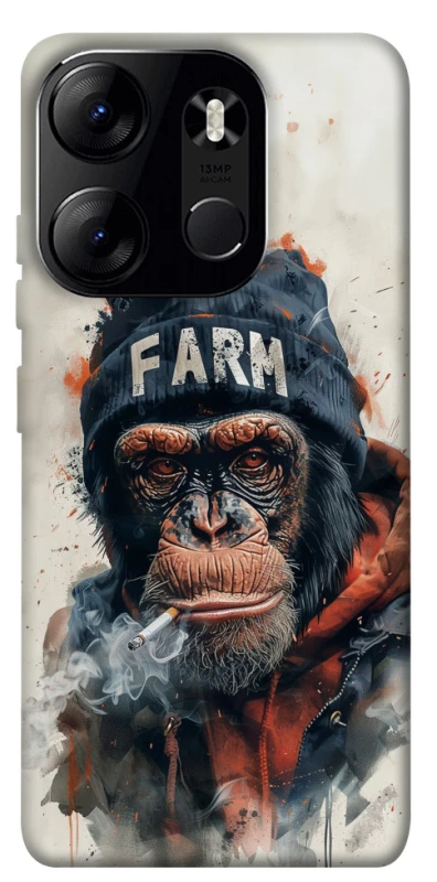 Чохол на Tecno Spark Go 2023 Шимпанзе v3 фото 1 з 1