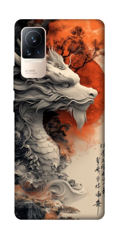 Чохол на Xiaomi Civi 6 white dragon фото 1 з 1