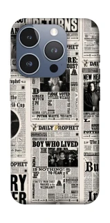 Чехол на Apple iPhone 16 Pro Harry Potter newspaper фото 1 из 1