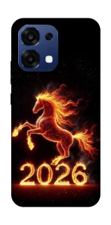Чехол на Oppo A6 Pro 4G/5G Red Fire Horse ver.1 фото 1 из 2