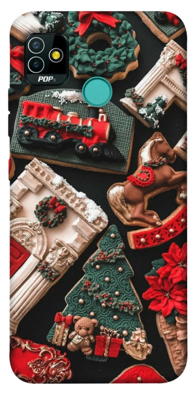 Чехол на TECNO POP 5 Новогодний v20 фото 1 из 1