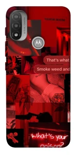 Чохол на Motorola Moto E20 Love collage ver.1 фото 1 з 1