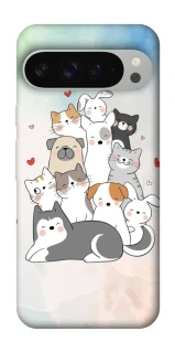 Чехол на Google Pixel 9 Pro XL Funny Pets ver.2 фото 1 из 1