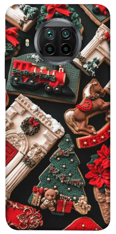 Чехол на Xiaomi Mi 10T Lite / Redmi Note 9 Pro 5G Новогодний v20 фото 1 из 1