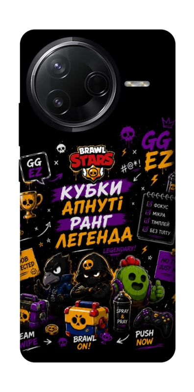 Чехол на Infinix Note 50 Pro Brawl Stars collage фото 1 из 1