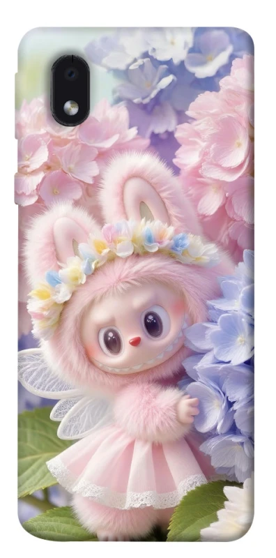Чохол на Samsung Galaxy M01 Core / A01 Core Labubu & Flowers ver.1 фото 1 з 1