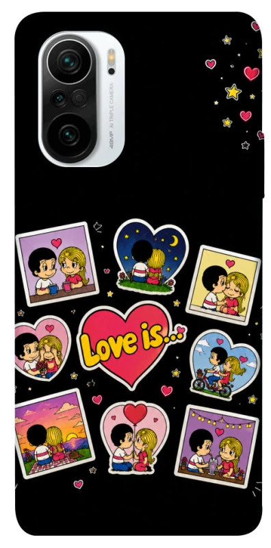 Чохол на Xiaomi Redmi K40 / K40 Pro / K40 Pro+ / Poco F3 Love is ver.2 фото 1 з 1