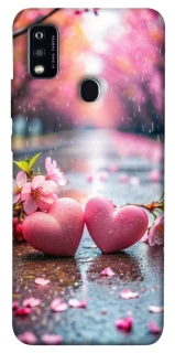 Чехол на ZTE Blade A51 Pink heart фото 1 из 1