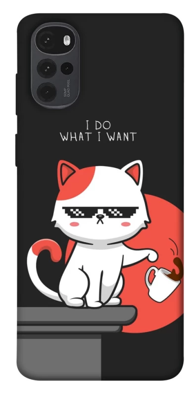 Чехол на Motorola Moto G22 I do what i wont фото 1 из 1