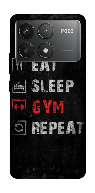 Чохол на Xiaomi Poco F6 Pro Gym фото 1 з 1