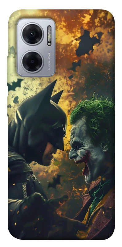 Чехол на Xiaomi Redmi Note 11E Batman and the Joker фото 1 из 1