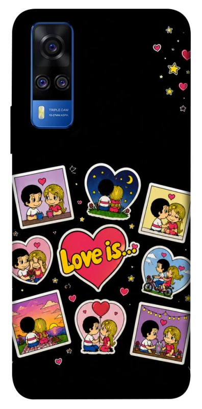 Чохол на Vivo Y51a Love is ver.2 фото 1 з 1