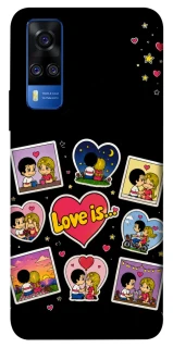 Чохол на Vivo Y51a Love is ver.2 фото 1 з 1
