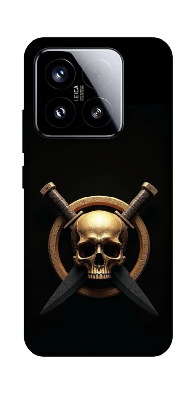 Чохол на Xiaomi 15 Golden Skull фото 1 з 1