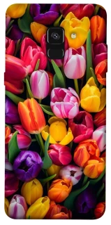 Чехол на Samsung A530 Galaxy A8 (2018) Flowers v30 фото 1 из 1